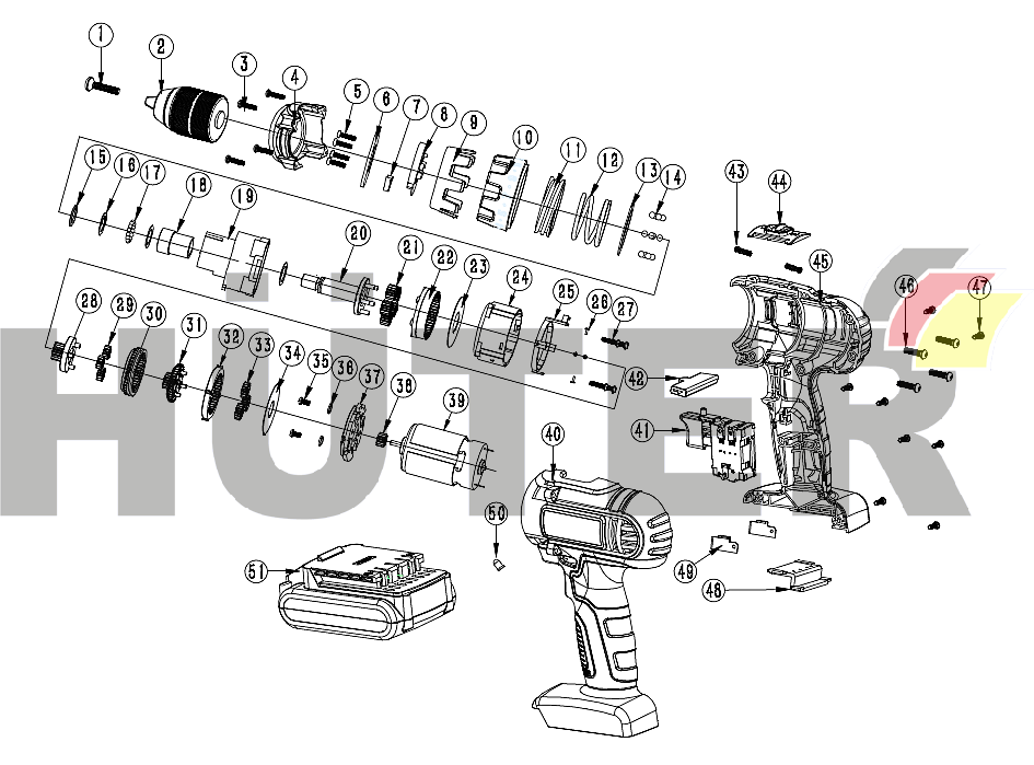 Li-ion (до KP37) KPV 72/14/7