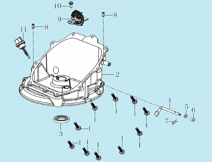 6 ПОДДОН ГАЗОНОКОСИЛКА CHAMPION LM4122