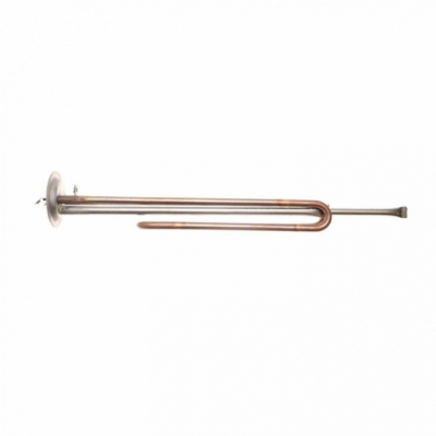 ТЭН RF 2000W, TW, медь, D64мм, М6, клеммы под винт, L390мм, 220V