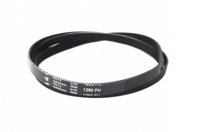 Ремень черный для стиральной машины Hutchinson 1260 H8