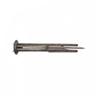 ТЭН RF 2000W(500+1500), медь, D64мм, М6, клеммы под винт, L265мм, 220V